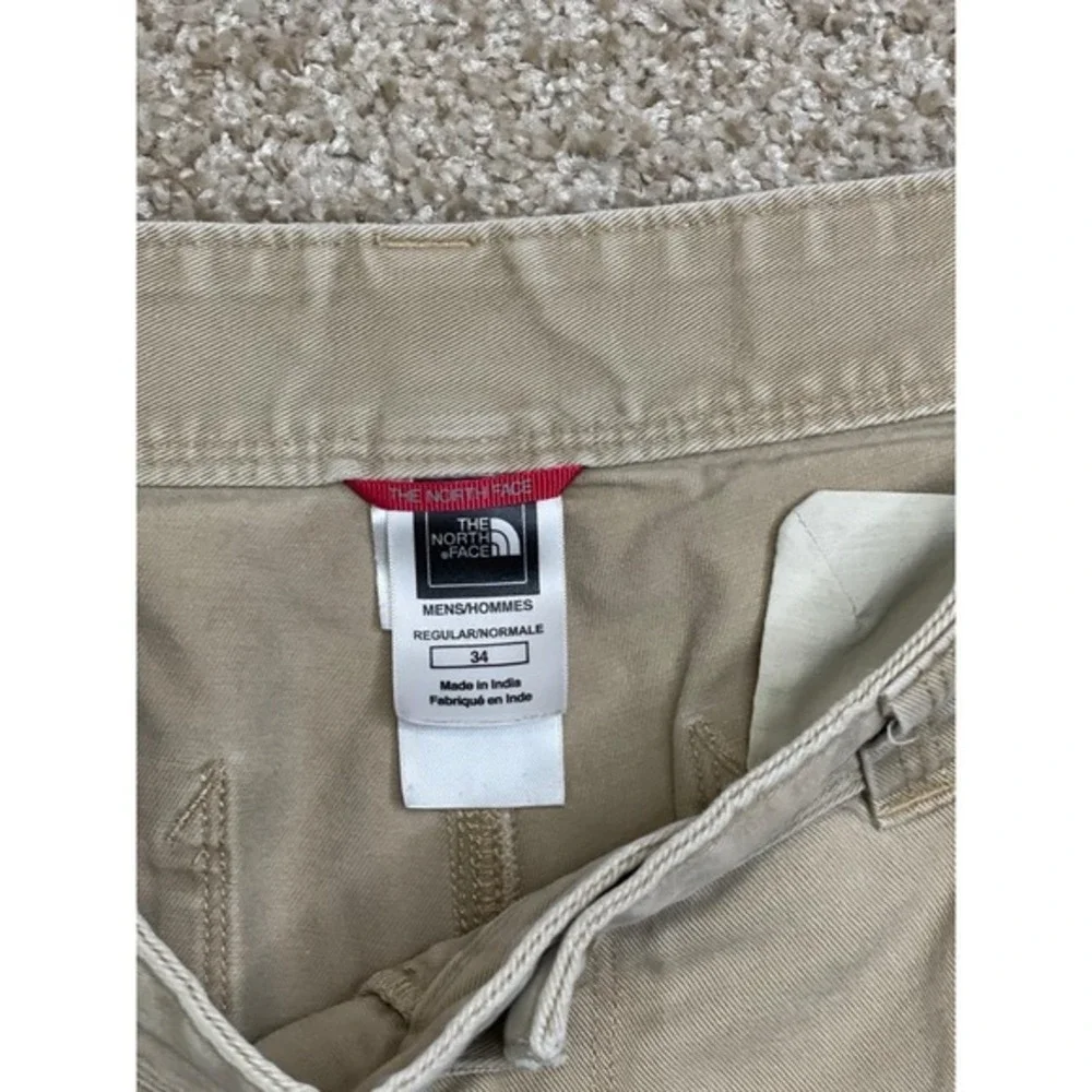 The North Face Rugged Khaki Camp Shorts Regular Hiking Trekking Mens Size 34‎